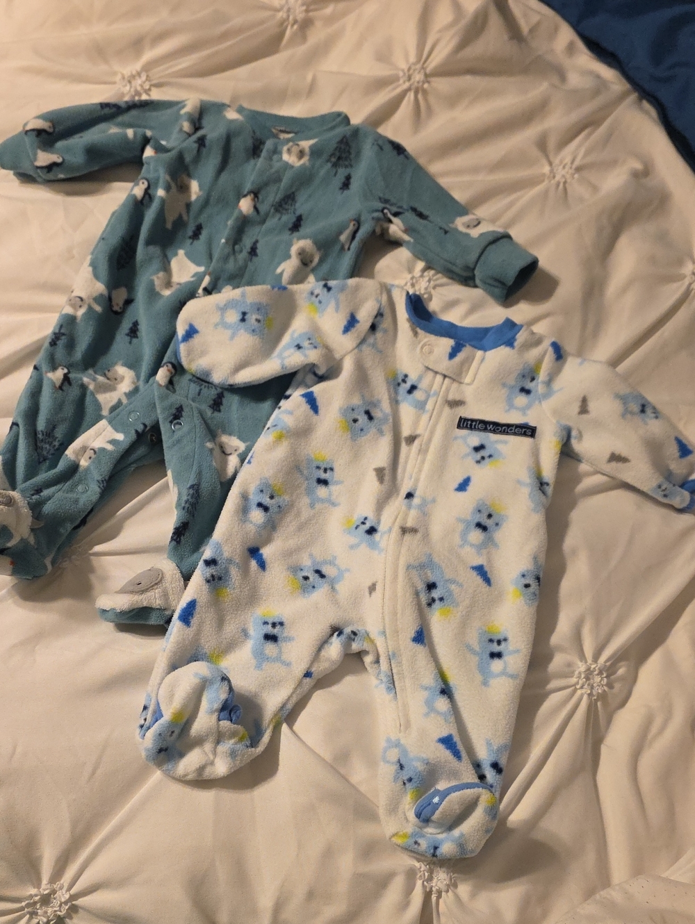 Fleece Footed Sleepers